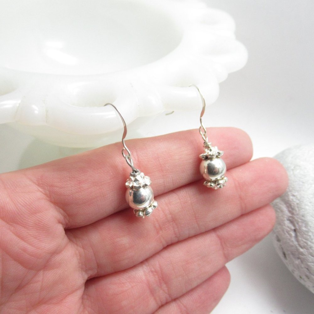 Sterling silver earrings